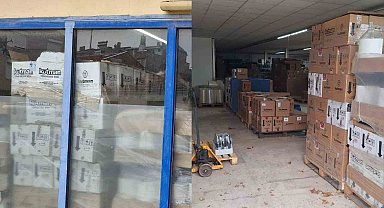 Tekirdağ'da kaçak içki operasyonunda 43 bin 102 şişe şarap ele geçirildi