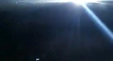 Tekirdağ'da yıldırım düşme anı kamerada: Geceyi gündüze çevirdi