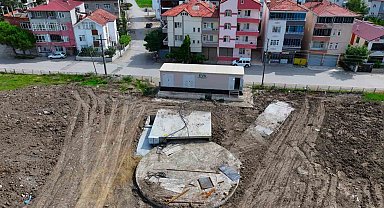Terme ve Bafra'da keson suyu terfi merkezleri devrede