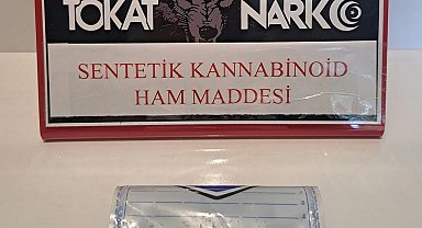 Tokat'ta 630 bin TL değerinde uyuşturucu ele geçirildi