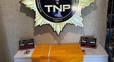 Tokat'ta peçeteye emdirilmiş 6 milyon TL'lik uyuşturucu ele geçirildi