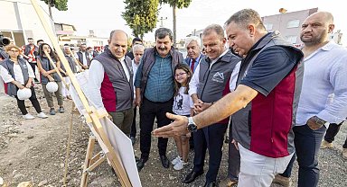 Toroslar Spor Park ve Çocuk Gelişim Merkezi inşaatında çalışmalar sürüyor