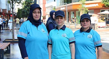 Trabzon sokaklarına kadın eli değdi