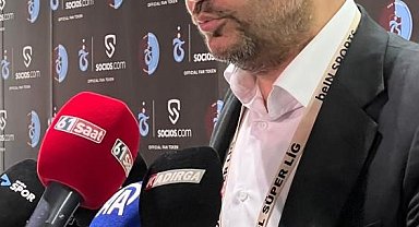 Trabzonspor Başkanı Doğan'dan hakem Halil Umut Meler'e tepki