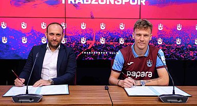Trabzonspor, Serdar Saatçı için imza töreni düzenlendi