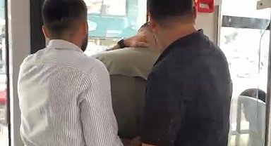 Tramvayda şüphe çeken şahıstan uyuşturucu çıktı