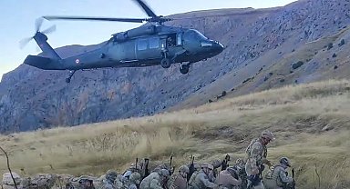 Tunceli'de jandarmadan operasyon: 13 mağara ve 17 sığınakta malzemeler ele geçirildi