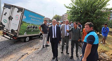 Turgutlu'da sağanak yağış hasara neden oldu