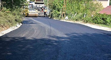 Türkeli'de sıcak asfalt çalışmaları