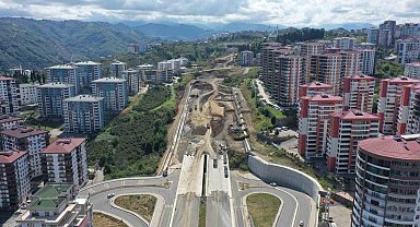 Türkiye'nin en maliyetli şehir içi yollarından Kanuni Bulvarı'nın yaklaşık 3'te 2'lik bölümü tamamlandı
