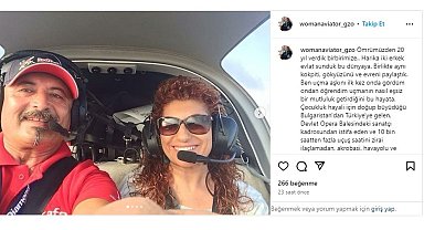 Ünal Aster'in pilot olan eski eşinden duygu dolu veda