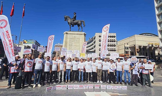 ÜNİPERSEN'den kamu personelinin sorunlarına yönelik basın açıklaması