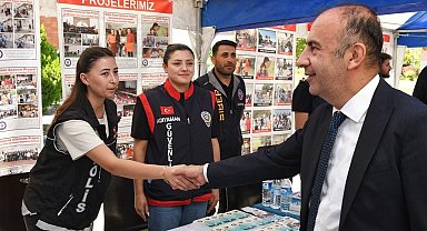 Üniversitesi kampüsünde bilgilendirme standı açıldı