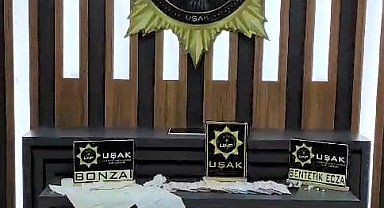 Uşak'taki uyuşturucu operasyonunda 9 şüpheli tutuklandı