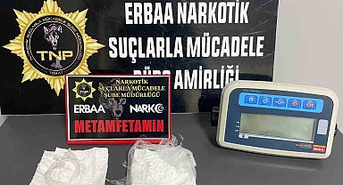 Uyuşturucu tacirinin kantar hilesi Tokat emniyetinin gözünden kaçmadı