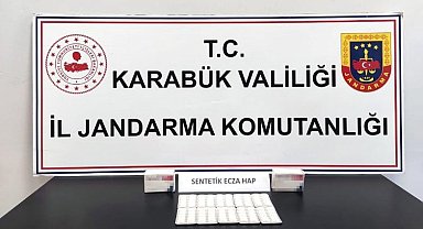 Üzerinde sentetik hap ele geçirilen zanlı tutuklandı