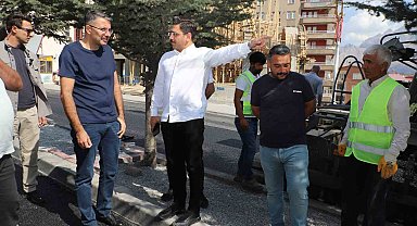 Vali Ali Çelik asfalt çalışmalarını yerinde denetledi