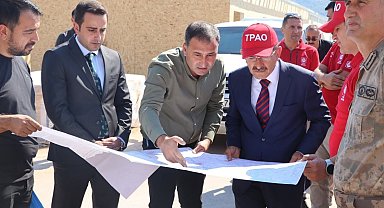 Vali Ekici ilk ziyaretini petrol sahalarına yaptı