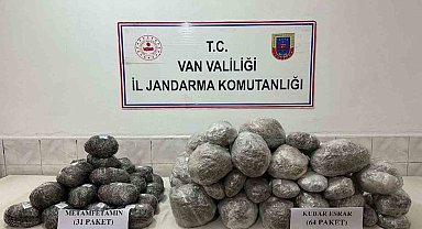 Van'da 107 kilo uyuşturucu ele geçirildi
