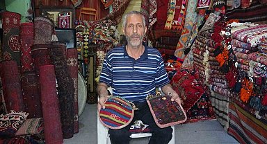 Van'ın yıpranan kilimleri hediyelik eşyaya dönüştürülüyor