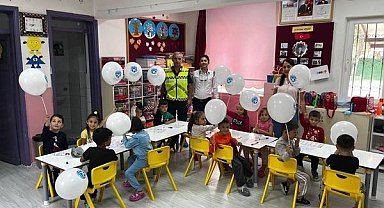 Yatağan'da öğrencilere mobil trafik güvenliği eğitimi