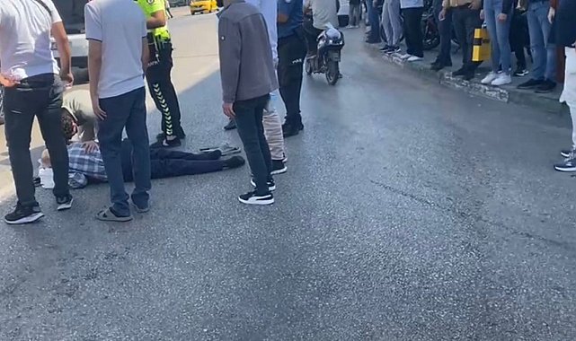 Yayaya çarparak kaçmaya çalıştı, alkollü olduğu sonradan öğrenildi