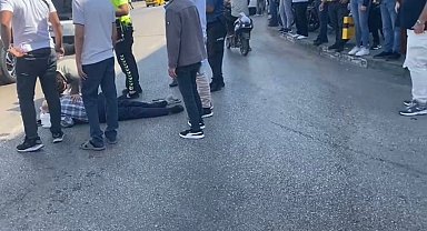 Yayaya çarparak kaçmaya çalıştı, alkollü olduğu sonradan öğrenildi