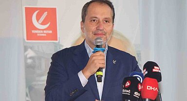 Yeniden Refah Partisi Genel Başkanı Erbakan: "Yeniden refah iktidarı için İstanbul'un kıyama kalkması lazım"