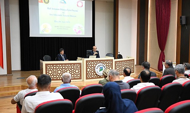 Yeşilyurt Belediyesi'nden 'Arının dili balın özü" projesi