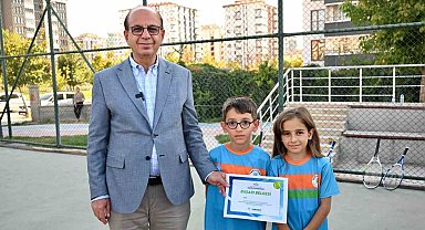 Yeşilyurt'ta tenis turnuvası heyecanı yaşandı