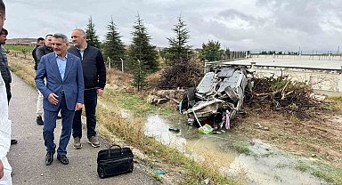 Yozgat'ta çarşı ve mahalle bekçisi kazada hayatını kaybetti
