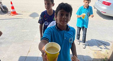 Yumurtalık Belediyesi'nden öğrencilere ücretsiz çorba