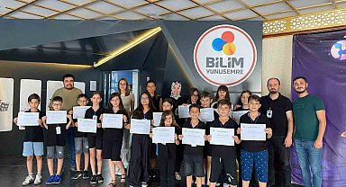 Yunusemreli 15 bin çocuk bilim dolu bir yaz geçirdi