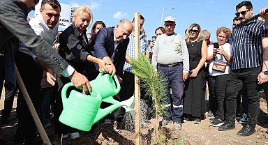 Yüreğir'de 'Narin' için hatıra korusu oluşturuldu