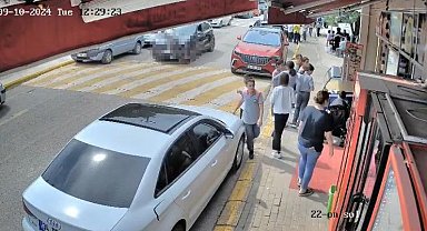 Yürek yakan kazanın güvenlik kamera görüntüsü ortaya çıktı