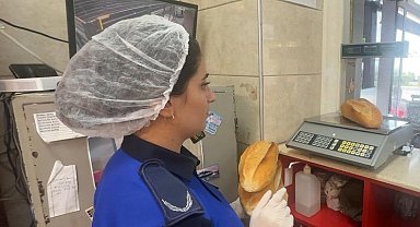 Zabıta ekiplerinden fırın denetimi