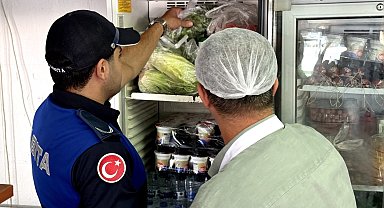 Zabıta ekiplerinden kantin denetimi