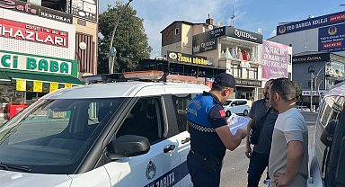 Zabıta ekiplerinden KPSS'ye geç kalanlara destek