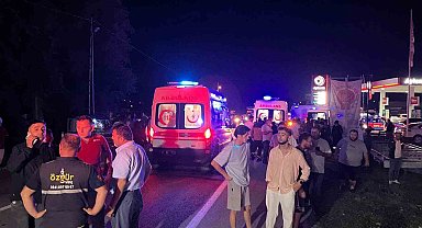 Zonguldak'ta trafik kazası: 9 yaralı