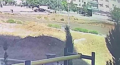 1 kişinin öldüğü feci kaza kameraya yansıdı