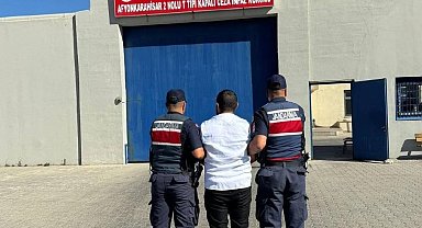 18 ayrı suç kaydı ve hapis cezası ile aranan şahsı jandarma yakaladı