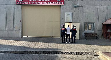 22 yıl kesinleşmiş hapis cezası bulunan kişi jandarma tarafından yakalandı