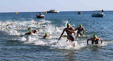 33. Alanya Triatlon Yarışması yapıldı