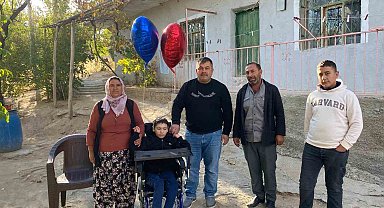 'İyilik Ailesi' bu kez engelli Volkan'ı mutlu etti