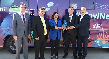 'Mavi Nefes' otobüsü Bursa'da