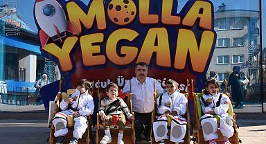 'özel' çocuklar uzay deneyimi yaşadı