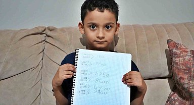 4 yaşında araç plakalarındaki rakamları toplayarak başladı, yeteneğini diş hekimi fark etti