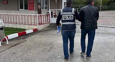 4 yıl 1 ay süreyle hapis cezası ile aranan şüpheli yakalandı