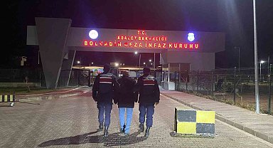 4 yıl 2 ay hapis cezasıyla aranan şahsı jandarma yakaladı