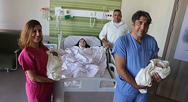 4 yıl sonra gelen çifte mutluluk